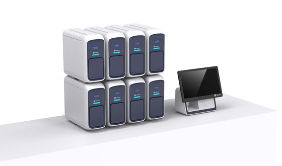 রিয়েল টাইম পিসিআর শ্বাসযন্ত্রের প্যাথোজেন সনাক্তকরণ সিস্টেম SARS CoV 2 FluA FluB RSV HAdV MP Assay Machine