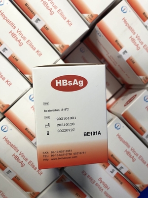 HBsAg ELISA টেস্ট কিট HBsAg ভাইরাসের গুণগত নির্ধারণ