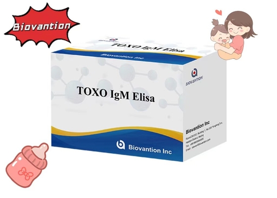 TOXO IgM ELISA টেস্ট কিট টর্চ উচ্চ সংবেদনশীলতা হাসপাতাল পরীক্ষা গর্ভাবস্থা পরীক্ষা