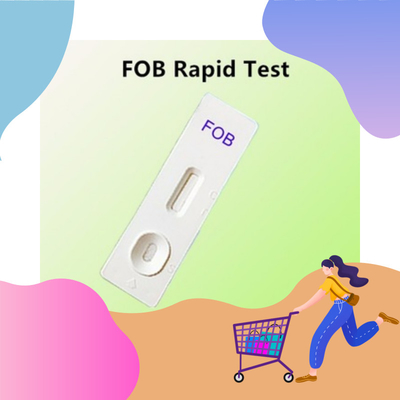 মল নমুনা টাইপ FOB মল লুকানো রক্ত পরীক্ষা কিট মেডিকেল টেস্টিং 2-30C