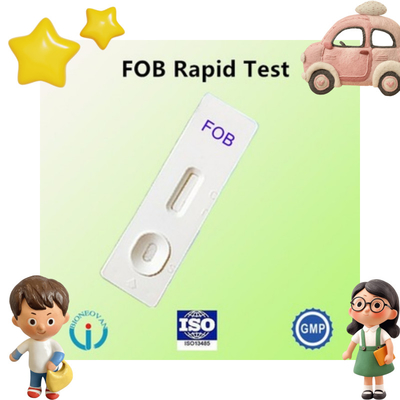 মল নমুনা টাইপ FOB মল লুকানো রক্ত পরীক্ষা কিট মেডিকেল টেস্টিং 2-30C