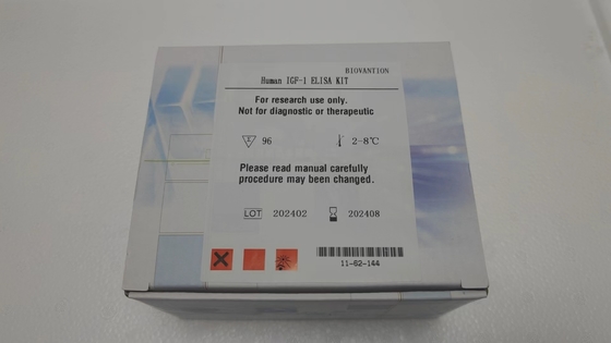 মানব IGF-1 RUO প্লাজমা নমুনা প্রকার ELISA Assay Kit For Medical Diagnosis