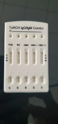 Biovantion HBsAg HCV HIV সিফিলিস 4 ইন 1 র্যাপিড টেস্ট কার্ড মানব পরীক্ষার জন্য 96 টি পরীক্ষা সহজ অপারেশন