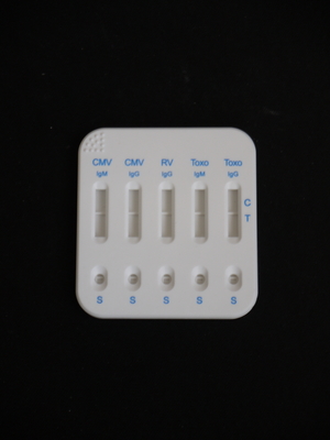 Biovantion HBsAg HCV HIV সিফিলিস 4 ইন 1 র্যাপিড টেস্ট কার্ড মানব পরীক্ষার জন্য 96 টি পরীক্ষা সহজ অপারেশন