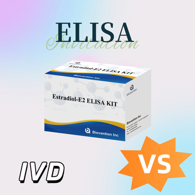 কারখানার দাম E2 ELISA টেস্ট কিট ইন ভিট্রো সনাক্তকরণ মেডিকেল সনাক্তকরণ উচ্চ নির্ভুলতা