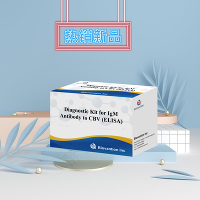 CBV igm ELISA KIT D ডায়াগনস্টিক রিএজেন্ট 18 মাস শেল্ফ লাইফ এনজাইম-লিঙ্কড ইমিউনোসর্বেন্ট অ্যাসেজ টেস্ট