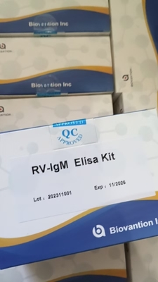 RV-M সংবেদনশীলতা Elisa দ্রুত 2-3 ঘন্টা সঠিক ফলাফলের জন্য পরীক্ষার সময়
