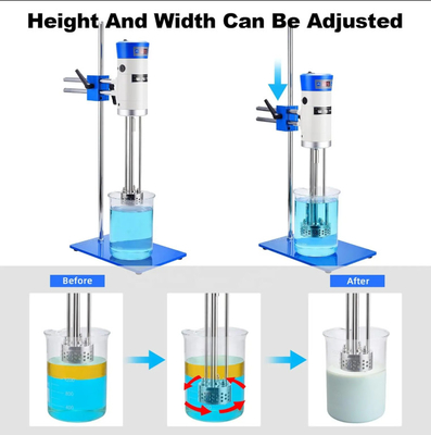 ল্যাবরেটরি 40L কসমেটিক মিশুক ল্যাবরেটরি Homogenizer উচ্চ গতির homogenizer ল্যাবরেটরি উচ্চ Shear Homogenizer