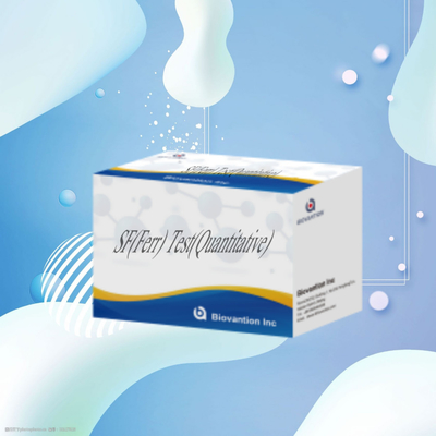 IVD Reagent SF Ferr ELISA টেস্ট কিট সিরাম ফেরিটিন ডায়াগনস্টিকের পরিমাণগত সনাক্তকরণের জন্য পশুচিকিত্সা যন্ত্র