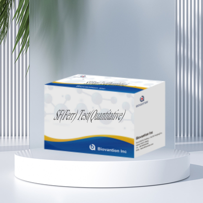 IVD Reagent SF Ferr ELISA টেস্ট কিট সিরাম ফেরিটিন ডায়াগনস্টিকের পরিমাণগত সনাক্তকরণের জন্য পশুচিকিত্সা যন্ত্র