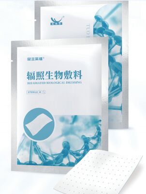 পোড়া ও আঘাতজনিত ক্ষত নিরাময়ের জন্য জীবাণুমুক্ত একক-ব্যবহার গামা-রে বিকিরণযুক্ত জৈবিক ড্রেসিং