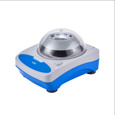 পোর্টেবল ল্যাব মিনি সেন্ট্রিফুগ 6/8 টিউব 4000 RPM সিই সার্টিফাইড কম্প্যাক্ট ডিজাইন প্লাস্টিক এবং ধাতু ছোট ল্যাব গবেষণা জন্য আদর্শ